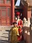 優質客戶李憶雯遊北京(格格裝(紅+粉色大披肩)巧遇小皇帝