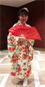 日本和服(白花)-女-日本傳統和服真人秀