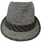 紳士帽(毛呢灰)-上海風.復古風