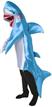 鯊魚連身衣2藍-動物造型服裝-海底世界服裝出租店(板橋薪傳租衣店)