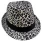 紳士帽(豹紋白)-上海風.復古風