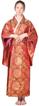 日本和服(梅紅)-日本傳統和服