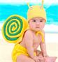 M小蝸牛型2-特色嬰兒服兒童寫真攝影服裝 價錢:租金200元