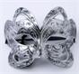銀蝴蝶藝術眼罩