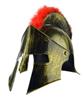 斯巴達(金紅毛)戰士頭盔