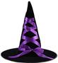 巫婆帽(紫)-神秘巫婆造型帽