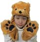泰迪熊熊造型帽子-各式動物帽租賃(板橋薪傳服裝)