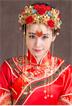 新娘頭飾型3-中式服裝典雅氣質頭飾