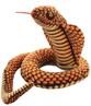 蛇4-眼鏡蛇(紅棕)布偶