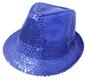 紳士帽(亮片藍)-上海風.復古風