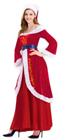 華麗聖誕女(紅色款)真人秀  華麗聖誕服 女版聖誕服裝 聖誕節快樂 