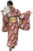 日本和服(酒紅)日本傳統和服