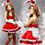 兔女郎(紅)-耶誕聖誕服裝造型風格真人秀