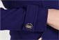 典雅長袖空姐套裝(紫)細節部分-袖口採用一字帶&一粒扣設計 簡約大方