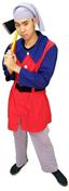 童話矮人(型7)-紅衣藍領紫帽