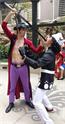 知名廣告模特兒MODEL變裝COSPLAY海賊王活動!海賊王-七武海鷹眼VS七武海暴君熊(鷹眼MODEL:廖'R)