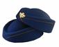 [帽子-空姐帽型2]純羊毛深藍色空姐小帽 Sx5頂（54-56cm） Mx3頂（56-58cm）
